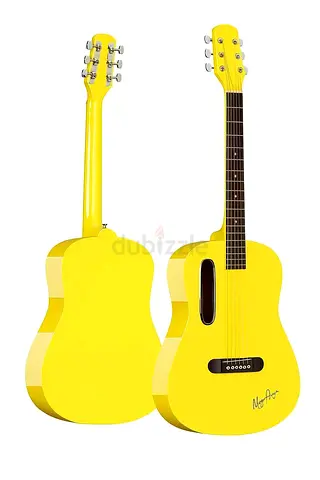 GS-X1 Signature Series Portable Guitar – Premium African Tonewood – Yellow Finish
