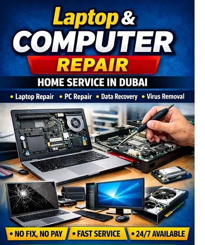 Laptop  Computer Repair Service – Home/Office  Affordable | Dubai