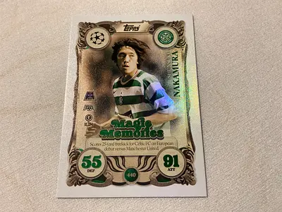 Soccer card