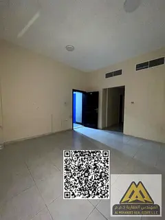 For annual rent: A spacious one-bedroom apartment in Al Nuaimiya 2, Ajman. Located on the ground flo