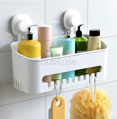 Wall Basket / Organizer Shelf with Suction Cap