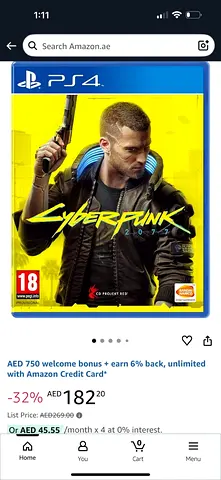 Cyberpunk 2077 for PlayStation 4