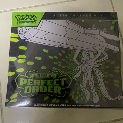 Sealed Pokémon TCG Elite Trainer Box — Perfect Order (Mega Evolution)