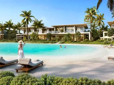 Direct Beach access-VIP ONLY-luxury on Island-less price/SQ-less than 1% Monthly