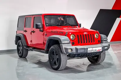 AED 2742/month | 2015 Jeep Wrangler Unlimited  | GCC Specs | Ref#445824