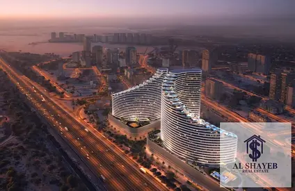 شقة بغرفتي نوم | بن غاطي سكاي فليم 2 | إطلالات على المارينا والأفق