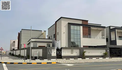Modern 5BR Corner Villa with Annex Opposite Azha Al Helio 2 Ajman