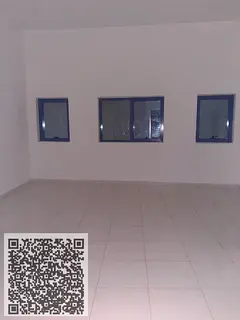Studio apartment for annual rent in Ajman, Al Rashidiya, opposite Falcon Towers. Annual rent is AED