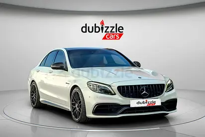 AED 3068/month | 2020 Mercedes-Benz C-Class AMG C63S | GCC Specs | Ref#440862