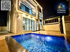 A unique opportunity to own a villa, including registration fees, with a swimming pool in a prime lo