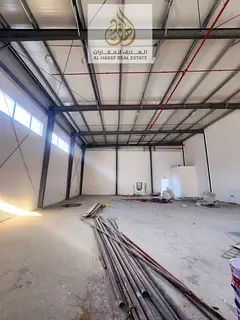 Warehouse in Al Saja’a Industrial Area – 2,700 sq. ft. | 20 kW Power | 4 Payments