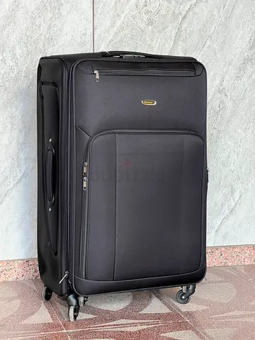 Large Black Travel Suitcase