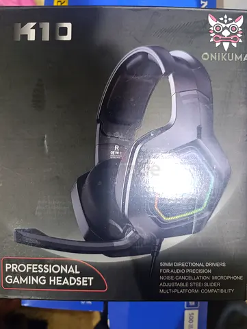 Onikuma K10 Professional Gaming Headset (with Mic) - Good Condition Delivery to all UAE
