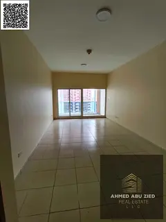 One bedroom and living room with 2 bathrooms, free parking, and a garden inside the tower with a gym