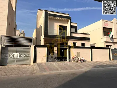 Luxury villa for sale in Al Yasmin - Elegant design featuring 4 spacious bedrooms and ultra-luxurious finishes in a quiet and strategic location in Aj