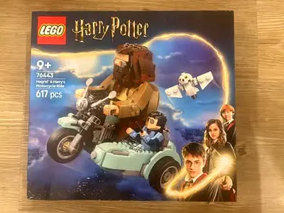 BARGAIN BRAND NEW LEGO 76443 HP HAGRID’S AND HARRY’S MOTORCYCLE RIDE