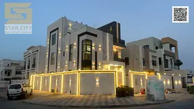 🔥 Corner villa for sale in Al Helio – Ajman | Luxurious design and spacious area 🔥