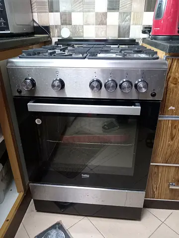 Beko Inox 4 Gas Burners Cooker (made in Turkey)