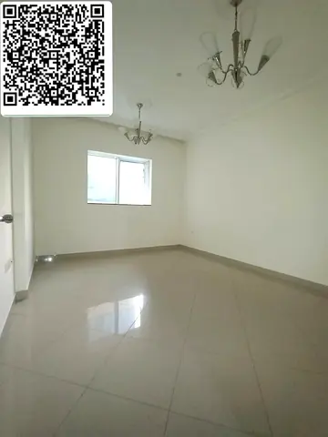 For rent in Al Taawun: 1BR with separate hall, central AC, free gym & pool, kids area, prime location on Taawun roundabout. 🏡✨