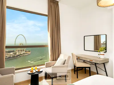 JBR Walk | Beach Access | Full Sea View - 2BR apt