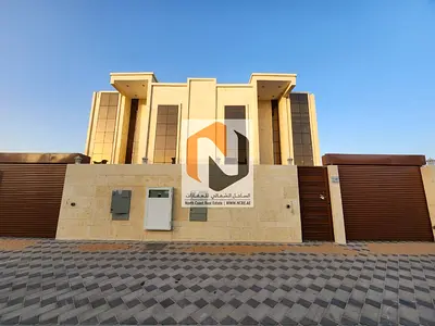 Two Villas for Sale – Sharjah (Al Tai East) – Opposite Souyoh Mall  2 attached villas – single ownership – freehold for Arabs – 3 months old Each vill