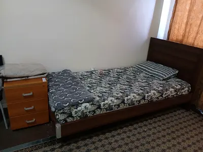 2 Single Bed with Comfortable Mattress, aed 200 each.