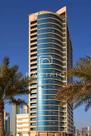 Full-Floor Commercial Office for Sale in Julphar Towers RAK | Higher Floor with Mountain View | Currently Rented Until October | Prime Investment