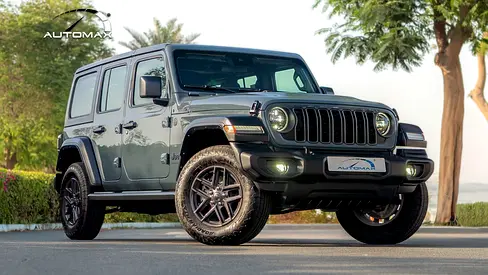 2025 JEEP WRANGLER UNLIMITED SPORT S I4 2.0T GCC 0Km With 3 Years Or 60,000 Km Warranty