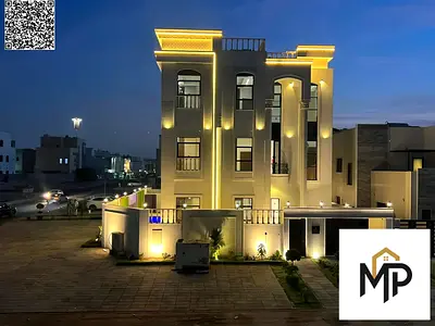 قصر فاخر من قصور عجمان، طابقين وروف، يضم ست غرف، وبسعر شامل كل شيء. فرصة مميزة للباحثين عن الفخامة والراحة في موقع راقٍ.