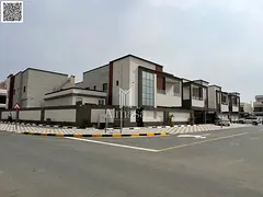 Modern corner villa for sale in Al Helio 2, Ajman, opposite Azhi Community Compound | 5500 sq ft | 5