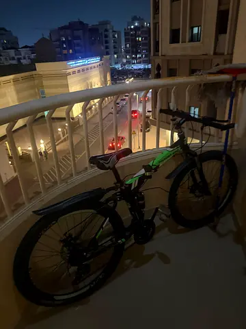 Green  Black Mountain Bike - Used, Good Condition