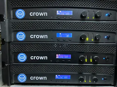 Classifieds: Set of 4 Crown rack-mounted professional power amplifiers ...