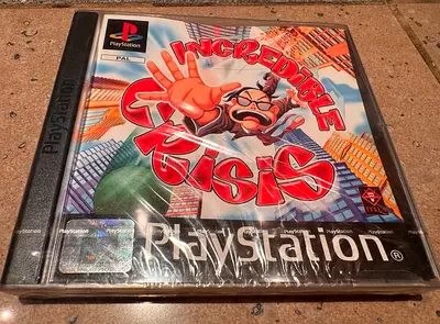 Incredible Crisis (PlayStation 1, PS1 2000) FACTORY SEALED! - RARE!