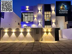Villa with pool, all registration and ownership fees included, ready to move in, in one of Ajman'
