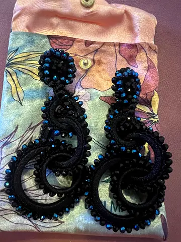 Bibi marini earrings sun drops long