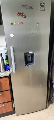 Super General single-door fridge with water dispenser - good working condition