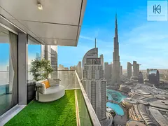 No Commission ! Free Bills ! Lavish 3BR+maid Full Burj View-Dubai Mall connect