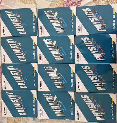 JEE books (class 11+12) for sale