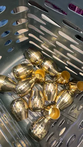 Gold Stainless Steel Cups