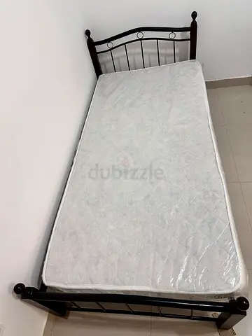 SINGLE BED WITH MEDICAL MATTRESS