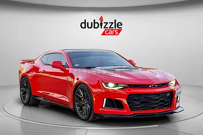 AED 2687/month | 2018 Chevrolet Camaro ZL1 | GCC Specs | Ref#441876
