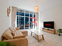 Furnished 1BR | Balcony | Downtown City View | Bay Square 9