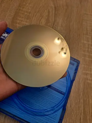 Untitled DVD disc with blue case (used)