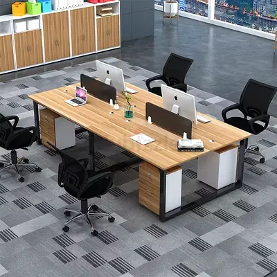 Durable Office Workstation Desk Design | Workstation Desk UAE
