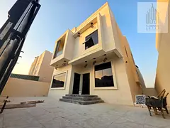 Brand new villa for rent in Al Zahia, first occupancy. Luxurious design and high-end finishing. Prim
