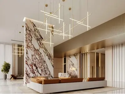 High Floor ,Luxurious Furnished Studio, Ready to move