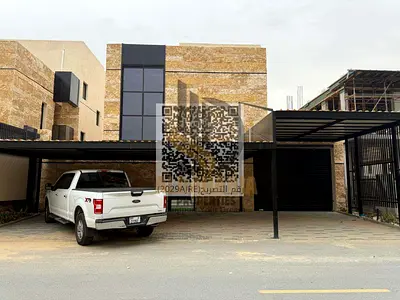 🏡 فيلا فاخرة أول ساكن للإيجار في الباهية – عجمان | 6 غرف ماستر + رووف