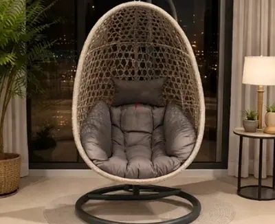 Egg Hanging Chair with Stand