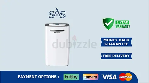 Pro Breeze 20L/Day Dehumidifier | New - Free Delivery | Warranty | Mould Remover  Moisture Absorber