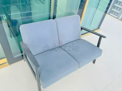 2-Seater Sofa Light Green